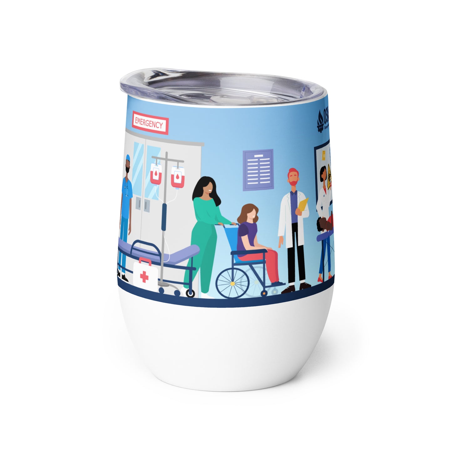Healthcare Tumbler with Lid