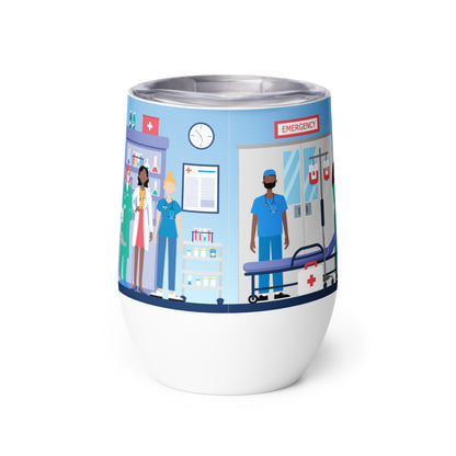 Healthcare Tumbler with Lid