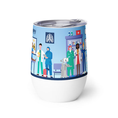 Healthcare Tumbler with Lid
