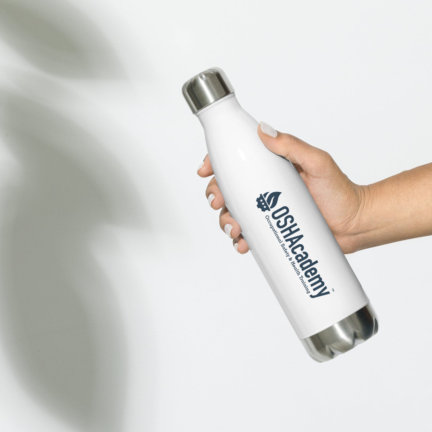 OSHAcademy Stainless Steel Water Bottle